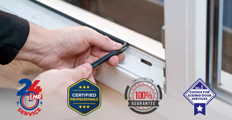 Sliding Glass Door Track Repair and Cost Estimate in Palm Beach Gardens